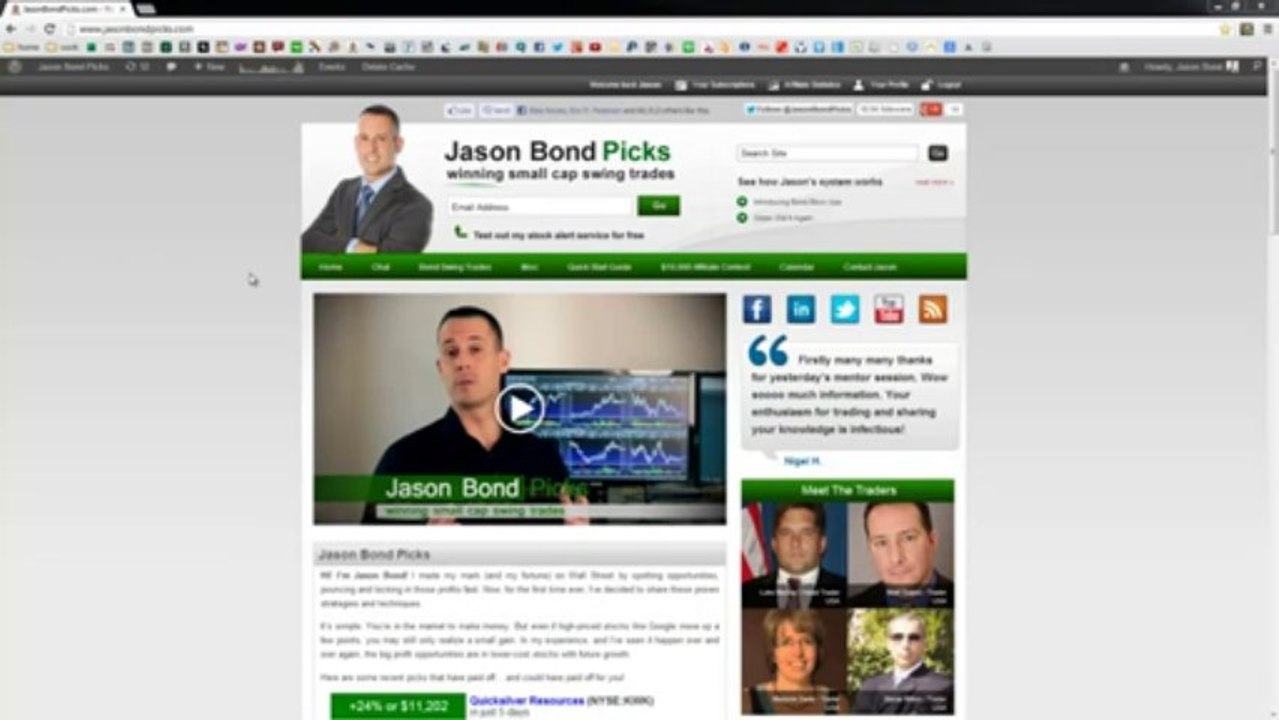 Jason Bond Picks Quick Start Guide