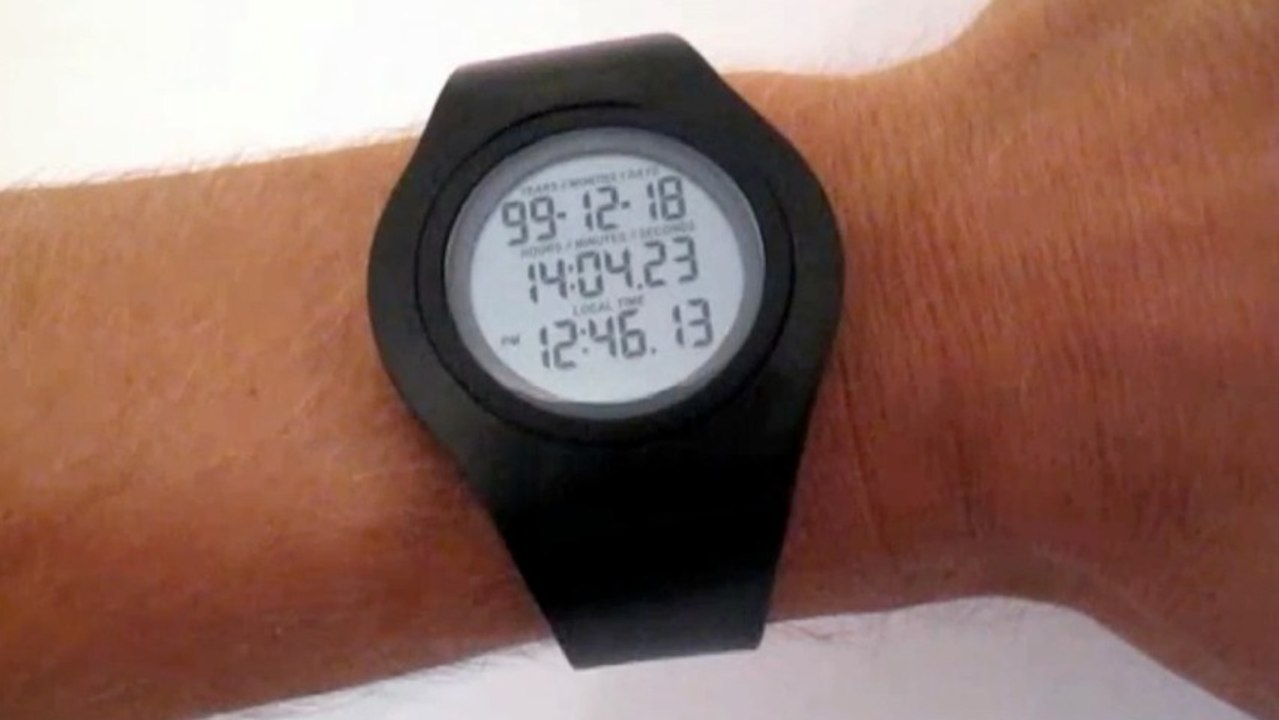 Super Fun Watch Counts Down Remaining Time 'Til Death