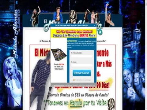 Curso De Canto Profesional Multimedia - Metodo Aleman De Canto Best