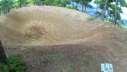 honda xr250 offroading in falougha, lebanon