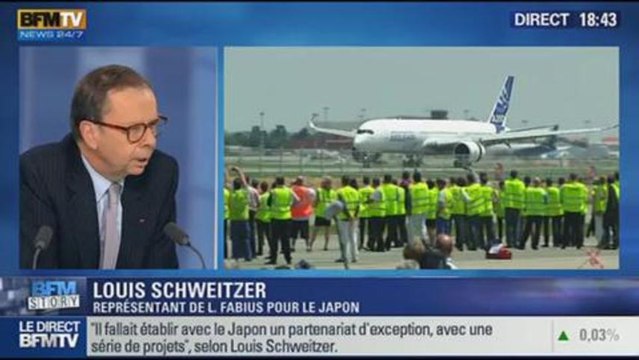 BFM Story : Louis Schweitzer confirme que l'avionneur Airbus vient de concurrencer son rival au Japon – 07/10