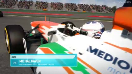 F1 2013 Xbox 360 - Team Mate Battle - Yeongam Scenario