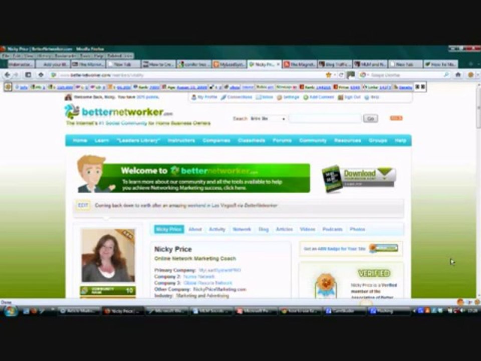 Article and Forum Marketing with Better Networker.wmv