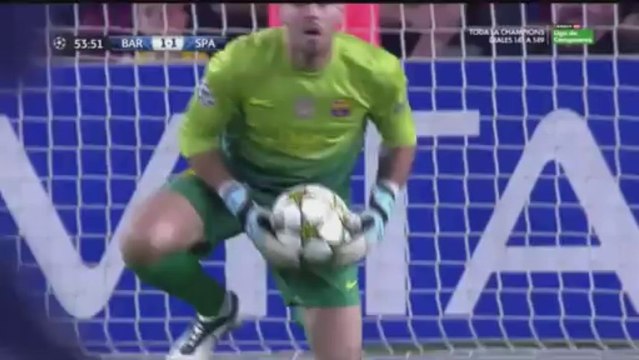 FC Barcelona - Spartak Moskwa 3:2 (19.09.2012) Liga Mistrzów - faza grupowa, 1. kolejka