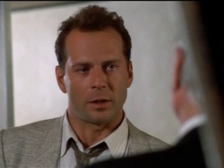 One of Bruce Willis best acting scenes in Moonlighting