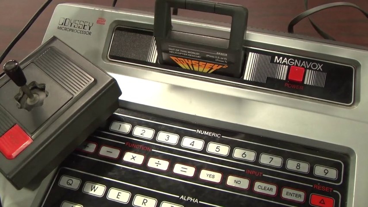 Classic Game Room - OUT OF THIS WORLD! HELICOPTER RESCUE! review for Magnavox Odyssey 2