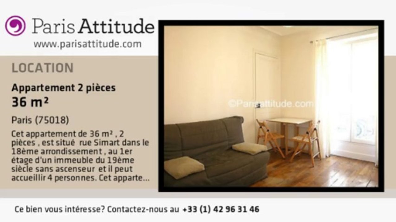 Appartement 1 Chambre à louer - Jules Joffrin - Mairie du 18ème, Paris - Ref. 5949
