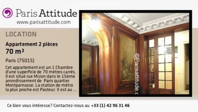 Appartement 1 Chambre à louer - Montparnasse, Paris - Ref. 4681