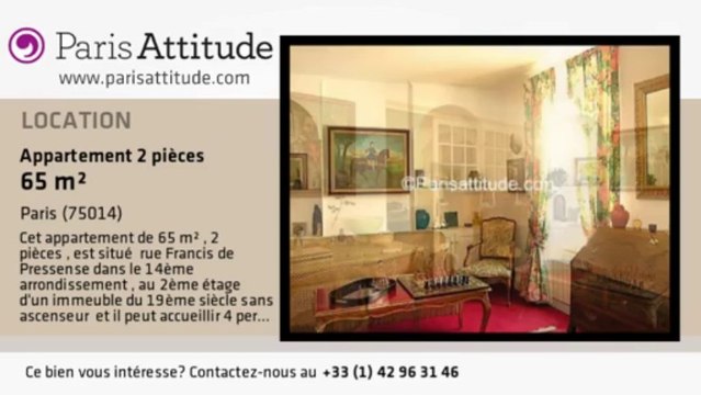 Appartement 1 Chambre à louer - Plaisance/Pernety, Paris - Ref. 1406
