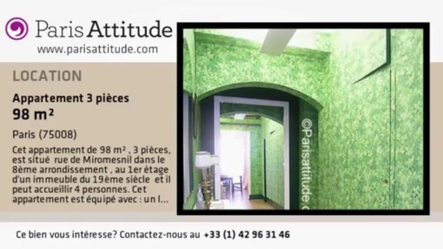 Appartement 2 Chambres à louer - Miromesnil, Paris - Ref. 6810