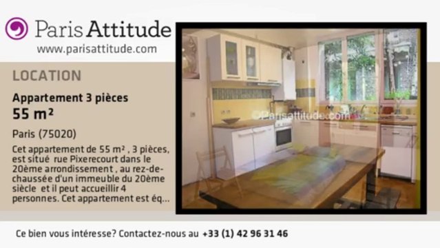 Maison de Ville 2 Chambres à louer - Place des Fêtes, Paris - Ref. 2539