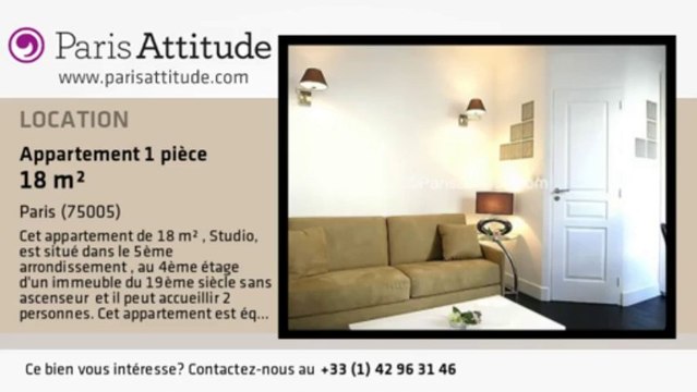 Appartement Studio à louer - Place Monge, Paris - Ref. 7520