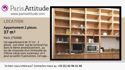 Appartement 1 Chambre à louer - Parc Monceau, Paris - Ref. 6718