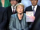 Bachelet anuncia 50 medidas para sus eventuales primeros 100 días de gobierno