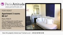 2 Bedroom Apartment for rent - Batignolles, Paris - Ref. 4494