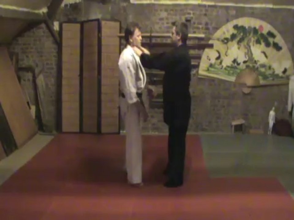 Shizentai ryote kubi shime dori : kote mawashi