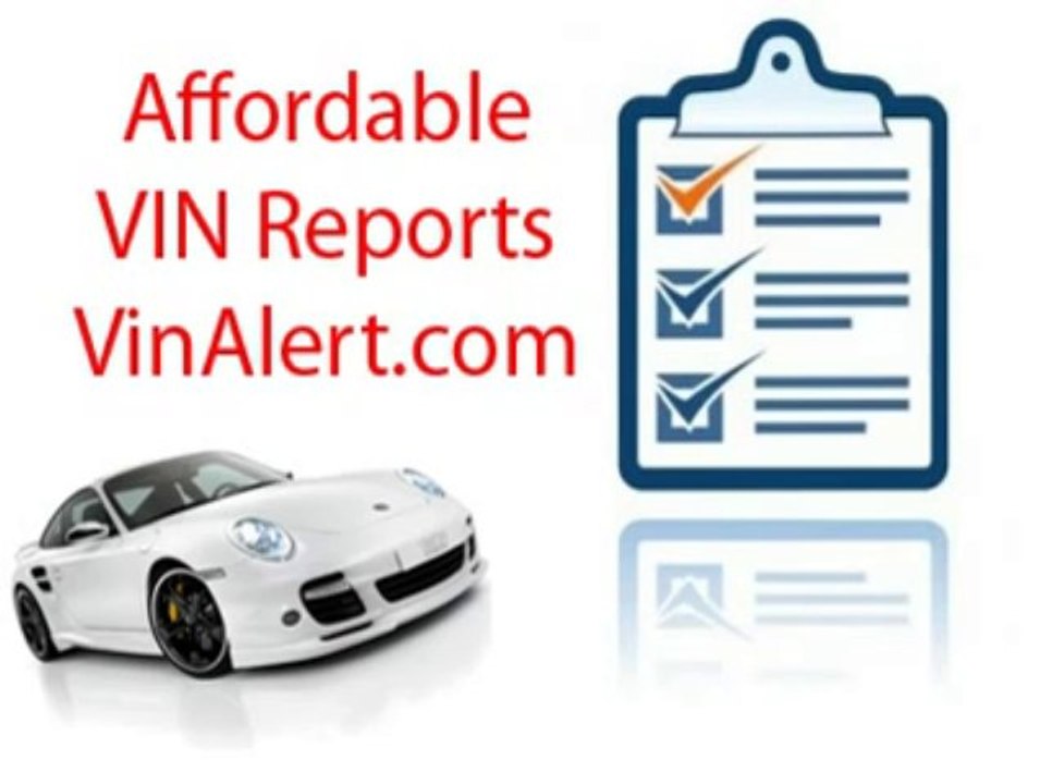 VinAlert - Vehicle History Reports For $9.99