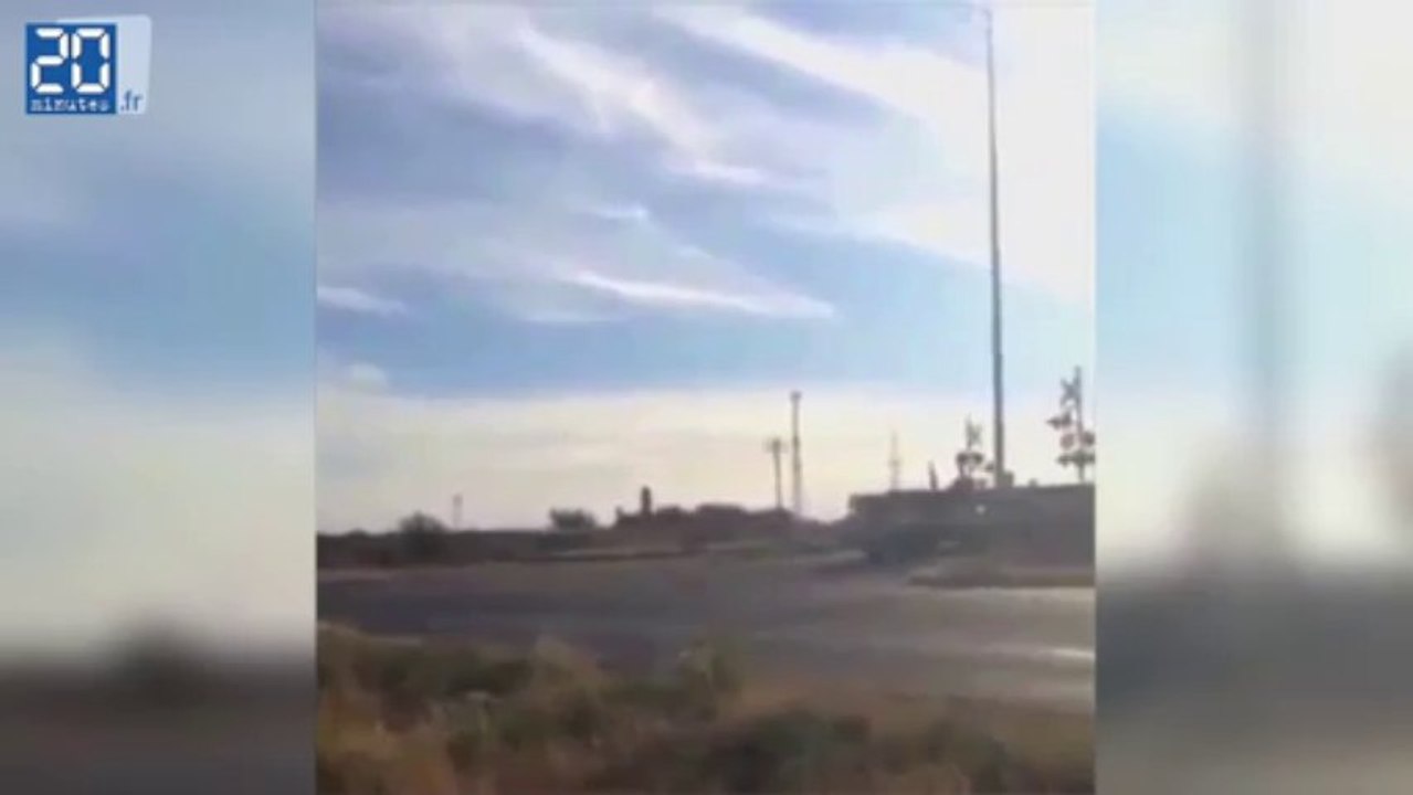 Un train percute un camion au Texas