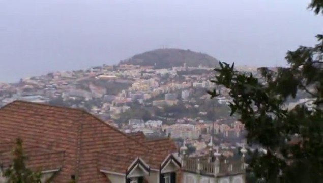 Schlittenfahrt auf Madeira Funchal Monte 25.09.2013 Hubert Fella Matthias und Dagmar Mangiapane