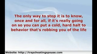 How To Catch A Cheating Spouse - *FREE REPORT*