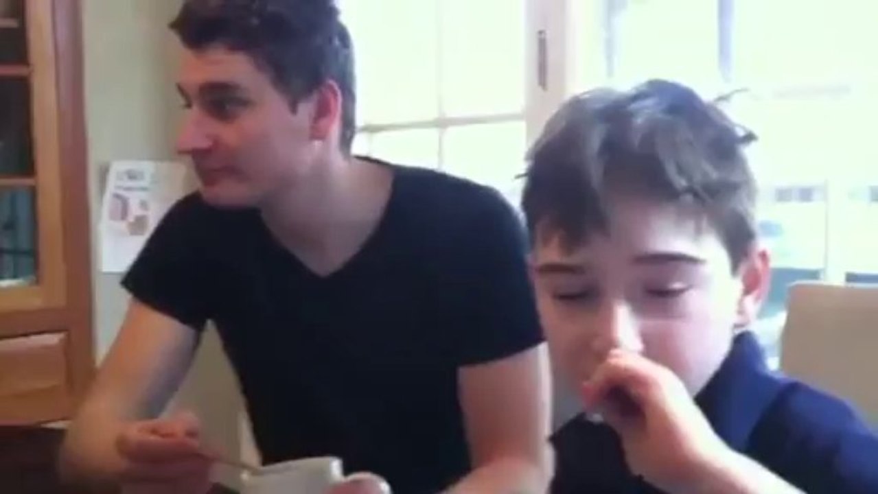 Ben ate some bone broth!!