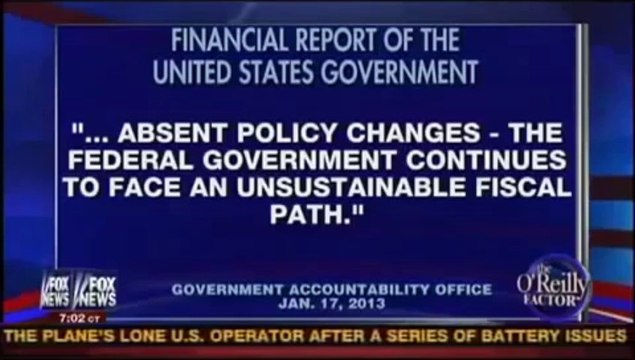 ✔Bill O'Reilly Warning of a US dollar collapse Jan 17, 2013