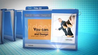 3D Folders Corporate Presentation - After Effects Template