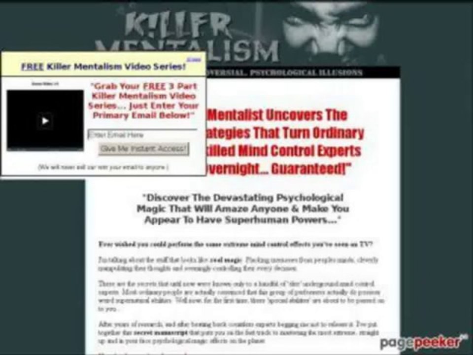 Review: Killer Mentalism Manuscript