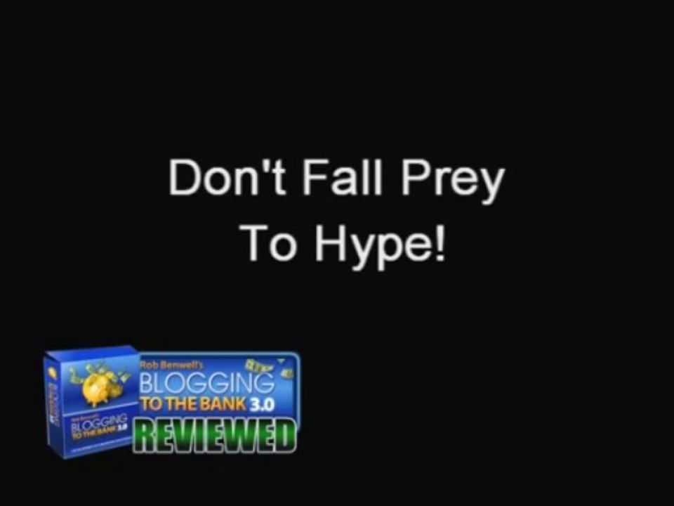 Rob Benwell Blogging To The Bank Rob Benwell Blogging To The Bank Review