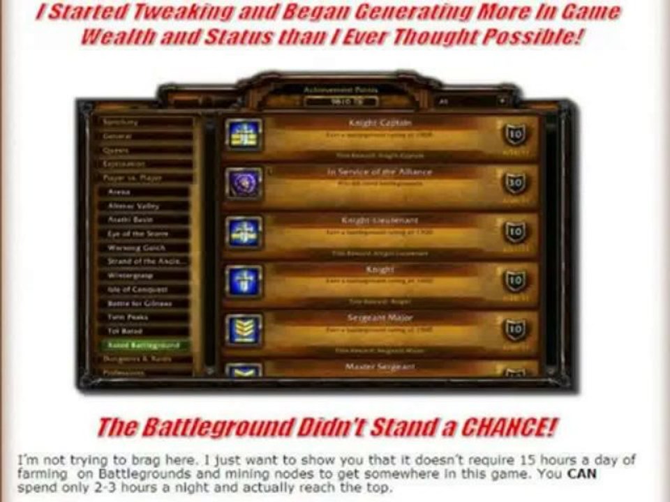 Warcraft Conquest Promo Video
