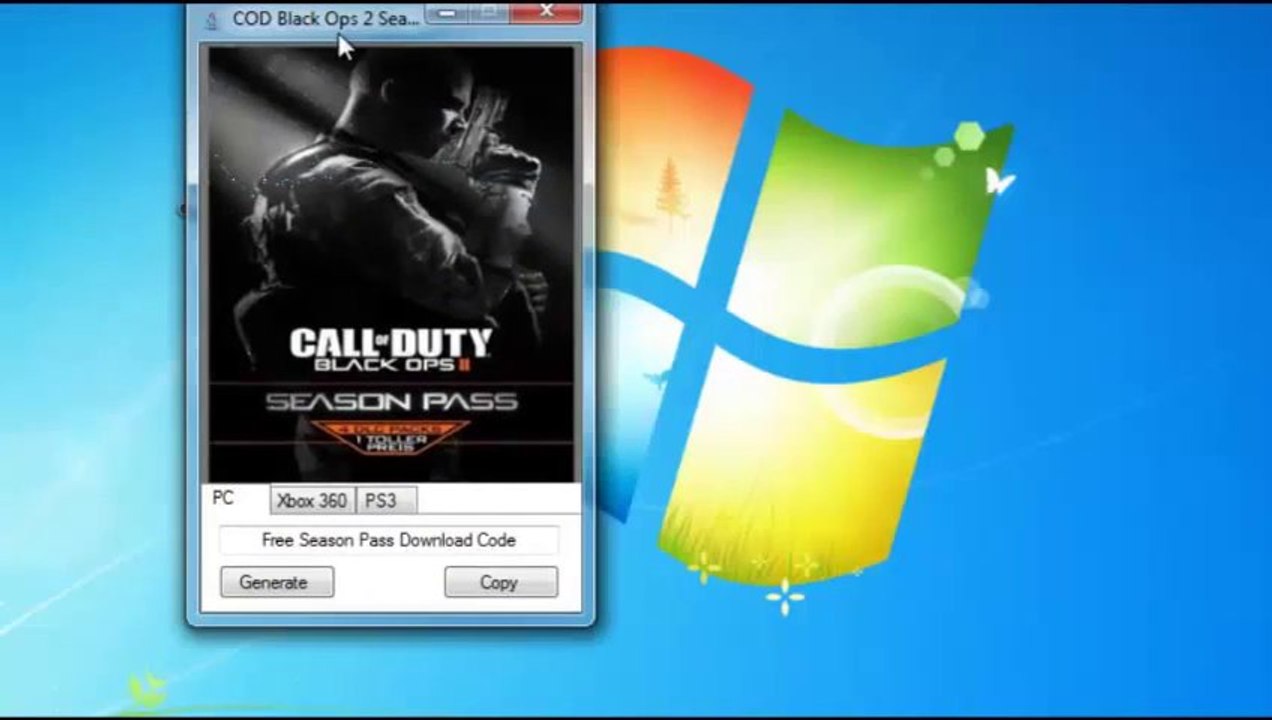 Black Ops 2 Season Pass Generator DLC PC XBOX PS3