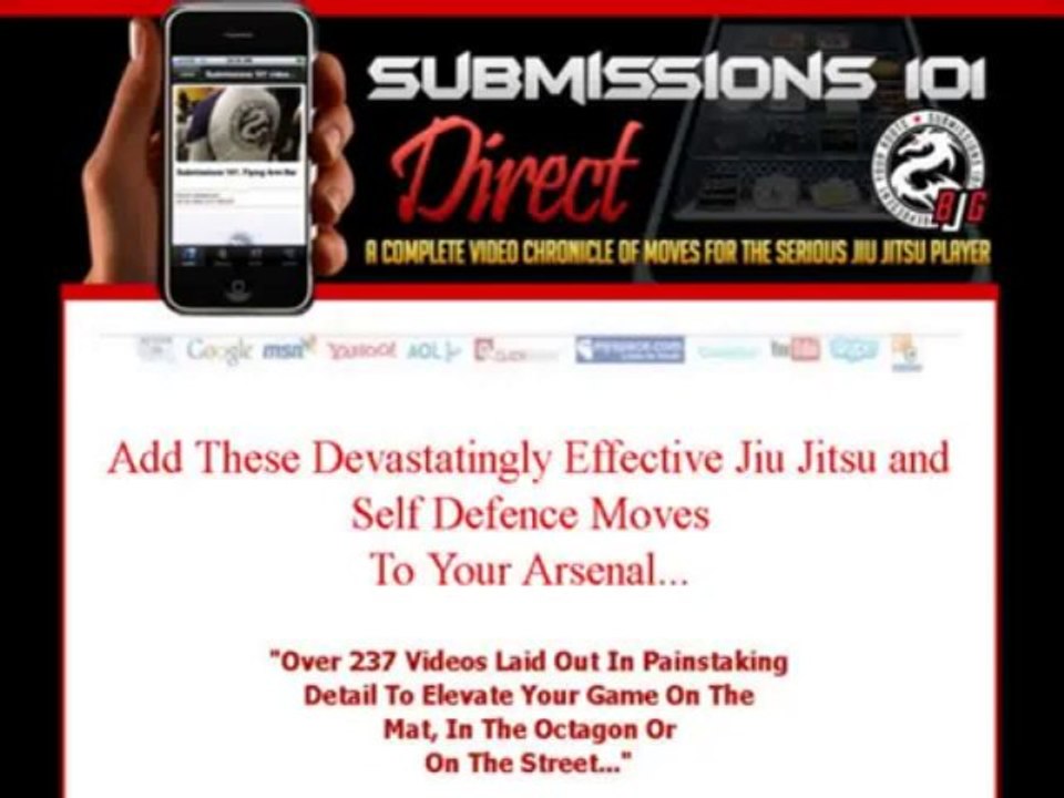 Submissions 101 -237 Jiu Jitsu Videos - Top Seller Order Now