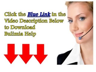 Bulimia Help Review +++100% Real and Honest+++