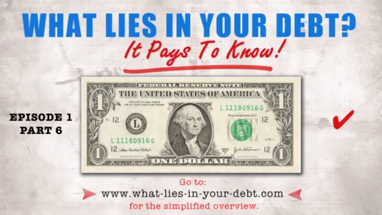 IMPORTANT - What Lies In Your Debt? - Episode 1 Part 6 - How to Stop Foreclosure & Debt