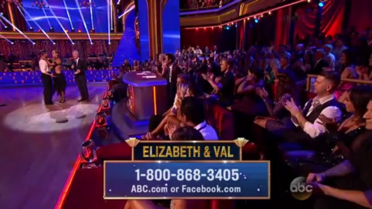 Elizabeth Berkley Lauren & Valentin Chmerkovskiy - Argentine Tango