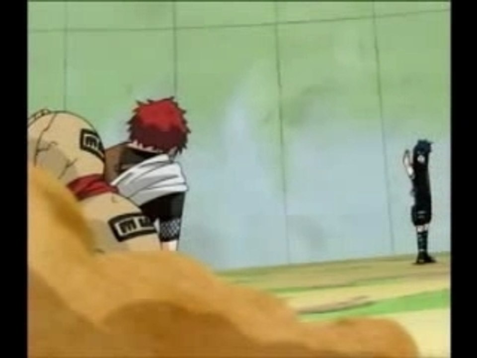 Gaara v.s Sasuke