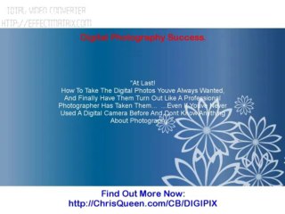 Digital Photography Success.