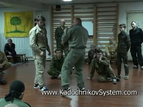 The Kadochnikov Systema: The Basic Principles of Escaping a Hold from the Neck from the Front
