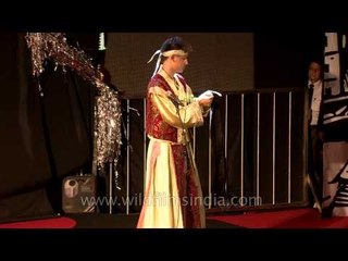 Magic Quest from Malaysia cast a spell  : at the Dilli Haat Magic Fest