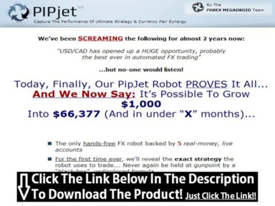 Pipjet Forex Robot + Donna Forex Pip Jet
