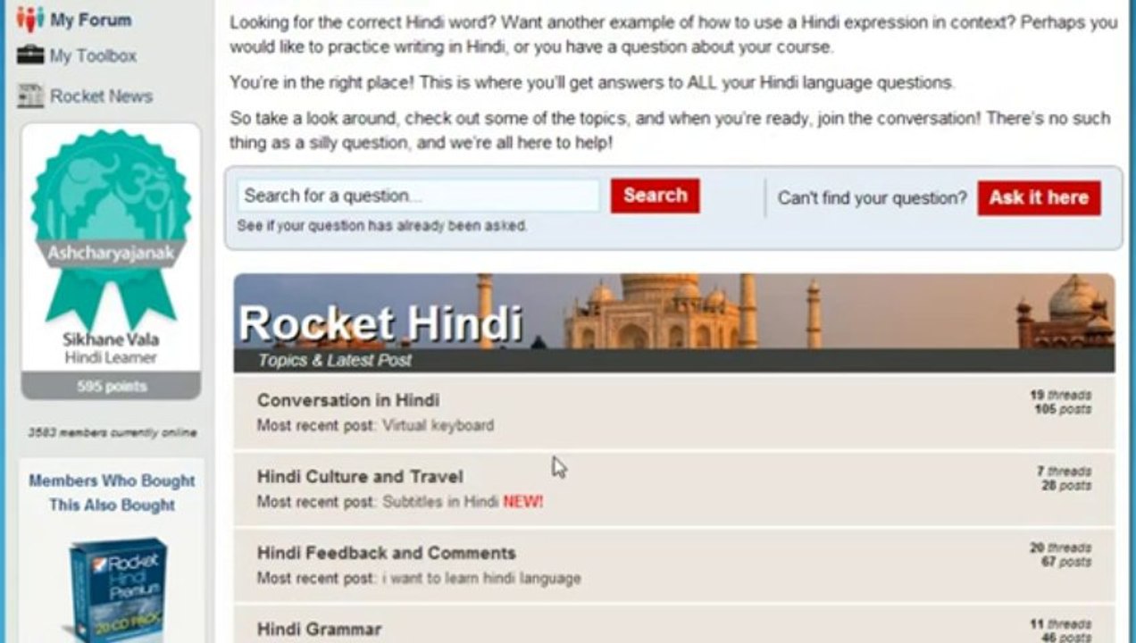 Learn Hindi Online With Rocket Hindi