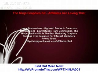 The Ninja Graphics Kit - Affiliates Are Loving This!