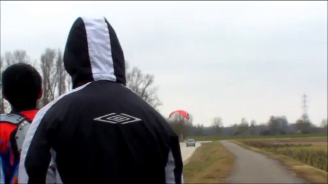 vol passage bas paramoteur (ft rider)