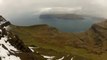 Art of flying DJI Phantom UFO over the lonely island ( Faroe Islands ) 004