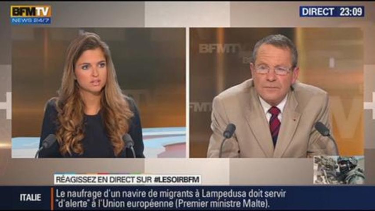 Le Soir BFM : l'armée monte au front - 03/10 3/4