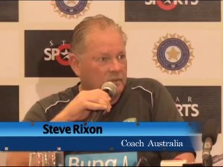 Australian coach Steve Rixon press conference