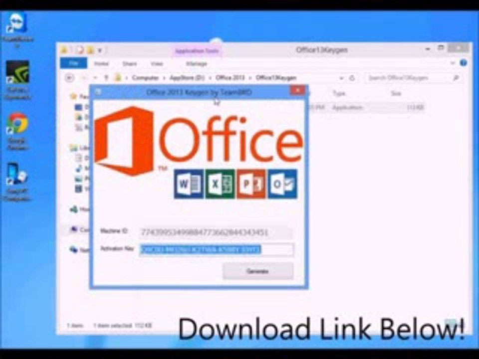 MS Office 2013 Code Generator -- Download