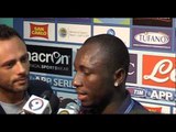 Napoli-Livorno 4-0 - Intervista ad Armero nel dopo-partita (06.10.13)