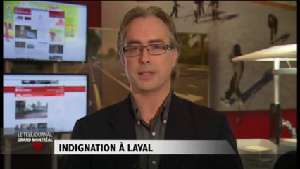 Indignation à Laval