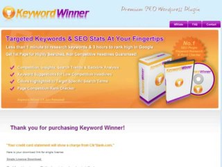 Keyword Winner Review